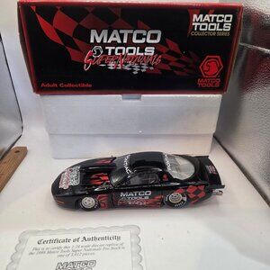 Matco Tools 1:24 Diecast 1998 Pro Stock Pontiac Super Nationals Black Red Boxed